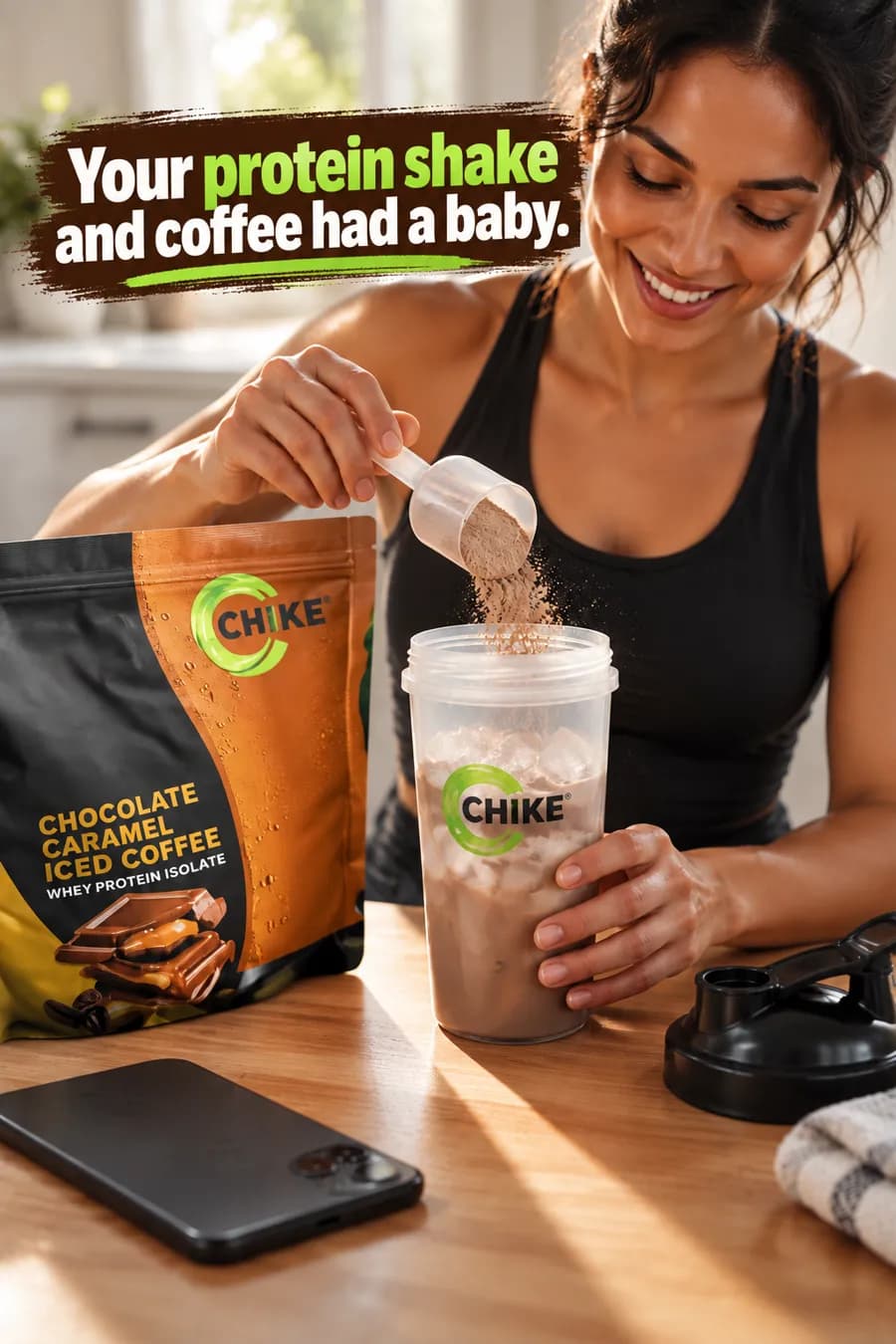 Chike Nutrition ad made by Brainforest
