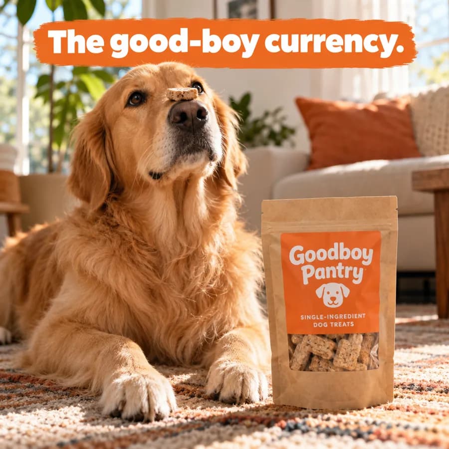 Goodboy Pantry ad made by Brainforest