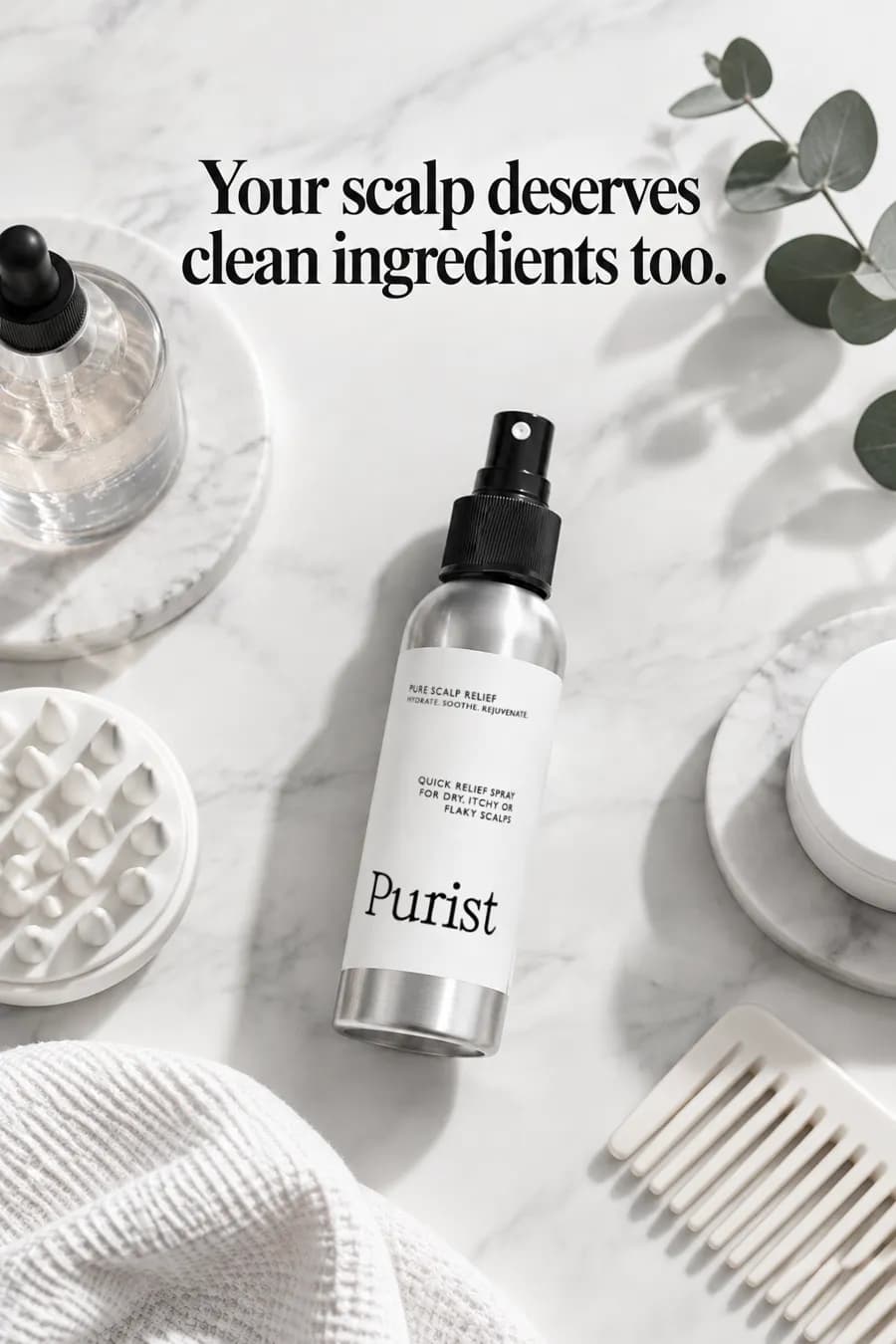 Purist ad made by Brainforest